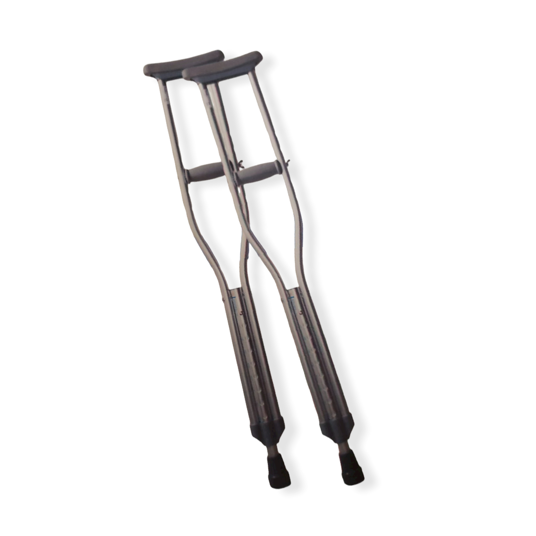 Muleta de aluminio mediana ajustable de 115 - 135 cm, Handy